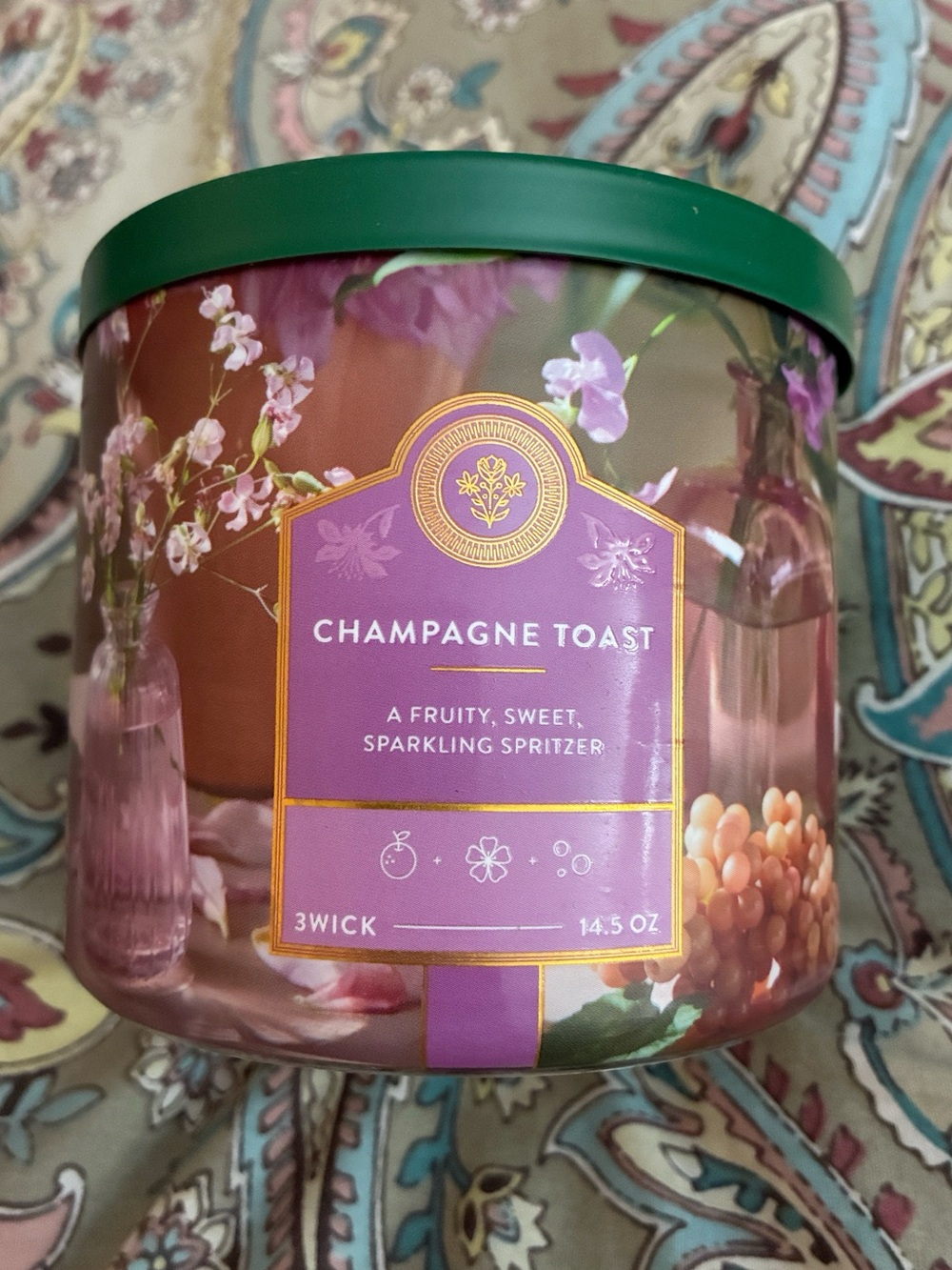 B&BW Champagne Toast 3-Wick Scented Candle